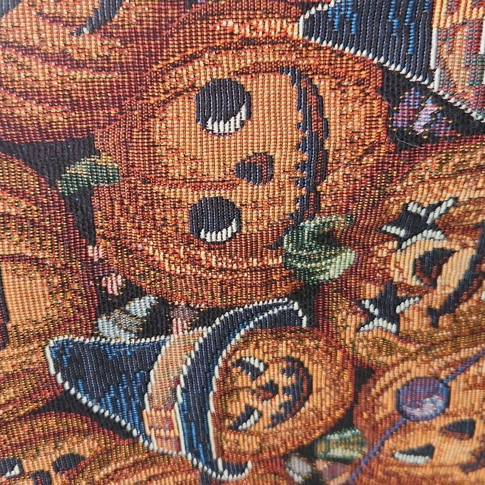 FACETS Vintage Halloween Pumpkins With Various Facial Expressions Vest Sz XL - Picture 4 of 7